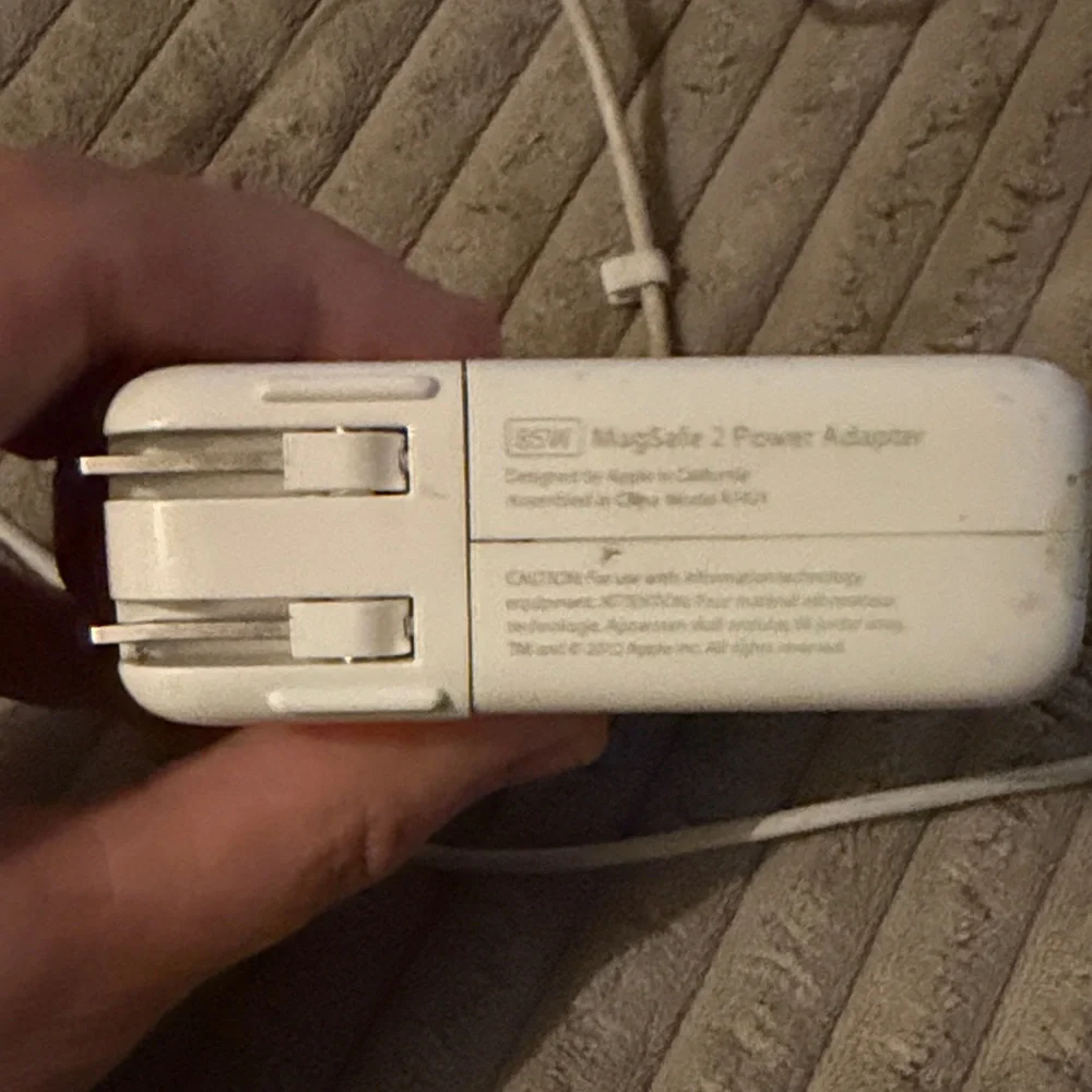 Apple White Charging Block with Cable